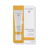 Crème de Jour au Coing Dr. Hauschka : soin rafraîchissant et protecteur pour le visage Crème de Jour au Coing Dr. Hauschka avec un cadeau